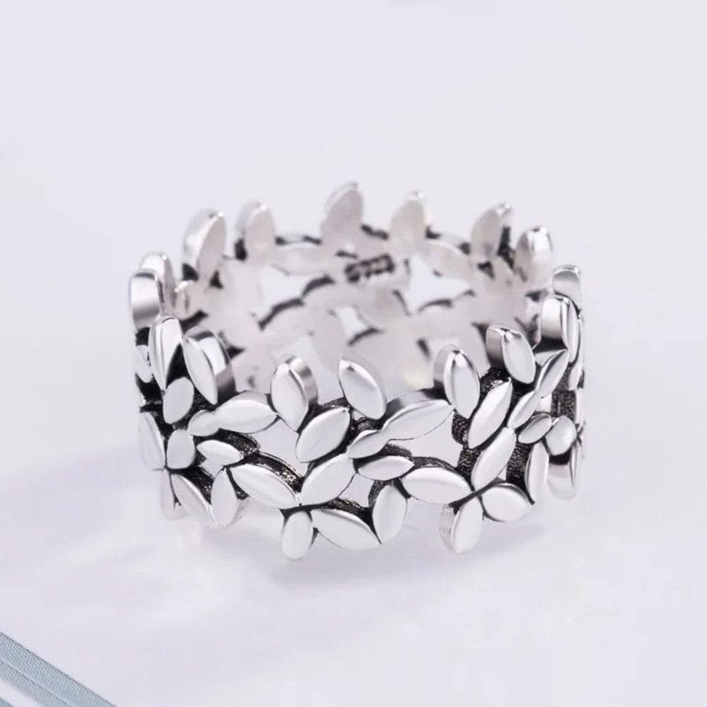 Ring Adjustable Minimalist 925 Sterling Silver - Picture 4 of 5
